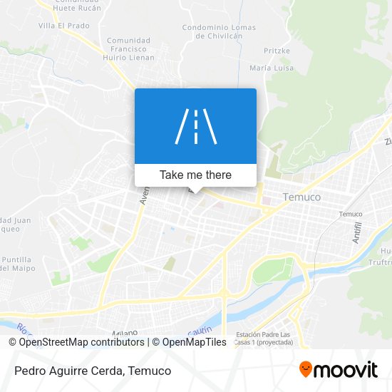 Mapa de Pedro Aguirre Cerda