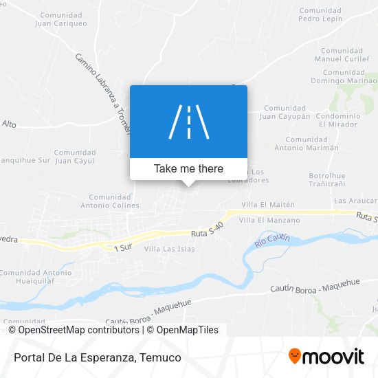 Mapa de Portal De La Esperanza