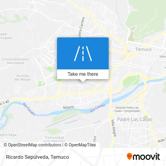 Ricardo Sepúlveda map