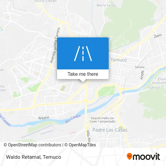 Waldo Retamal map