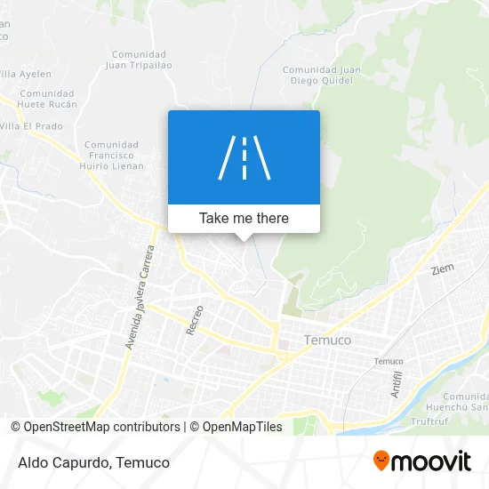 Aldo Capurdo map