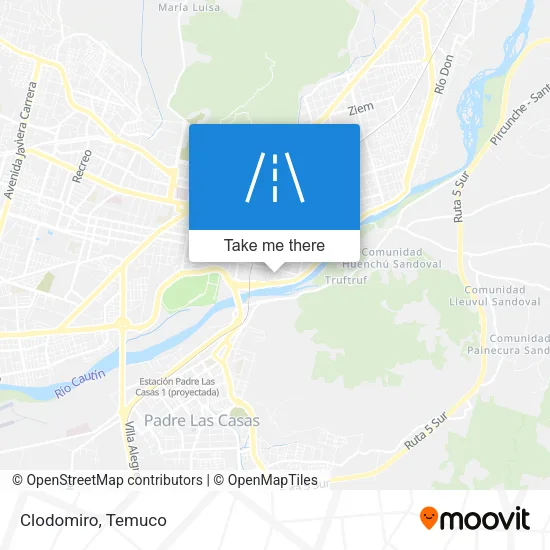 Clodomiro map