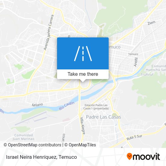 Israel Neira Henríquez map