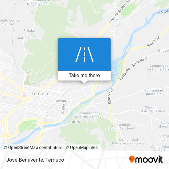Mapa de José Benavente