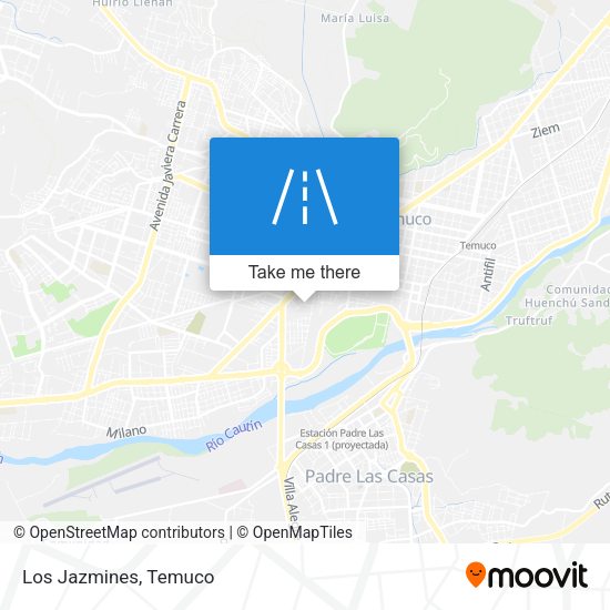 Mapa de Los Jazmines