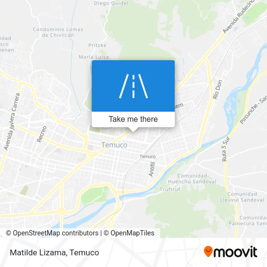 Matilde Lizama map