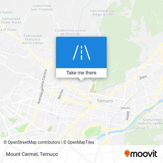 Monte Carmelo map
