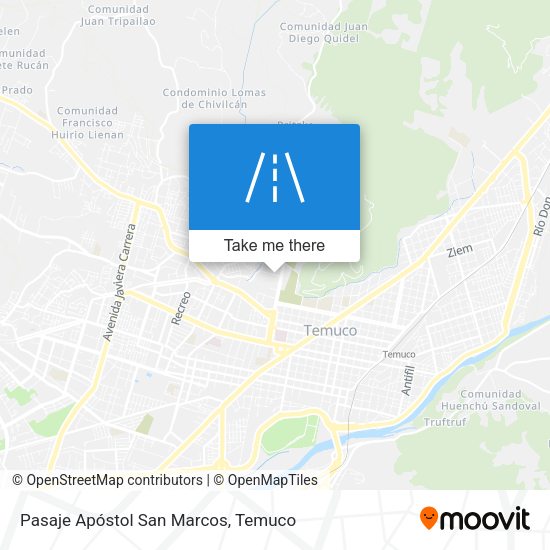 Pasaje Apóstol San Marcos map