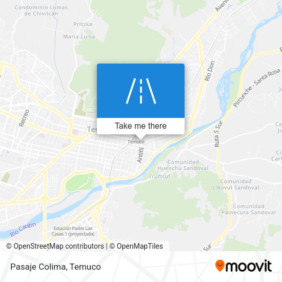 Mapa de Pasaje Colima