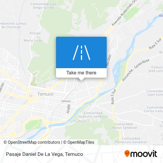 Pasaje Daniel De La Vega map
