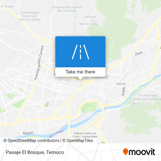 Pasaje El Bosque map