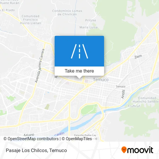 Pasaje Los Chilcos map