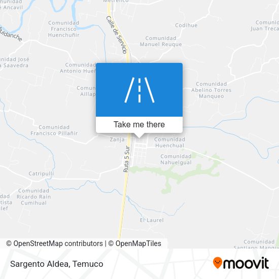 Mapa de Sargento Aldea