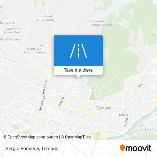 Mapa de Sergio Fonseca