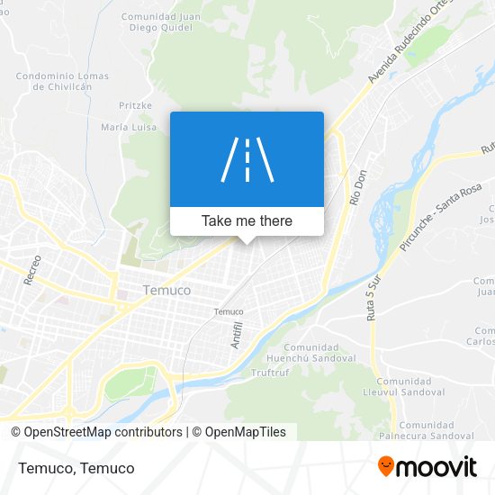 Temuco map