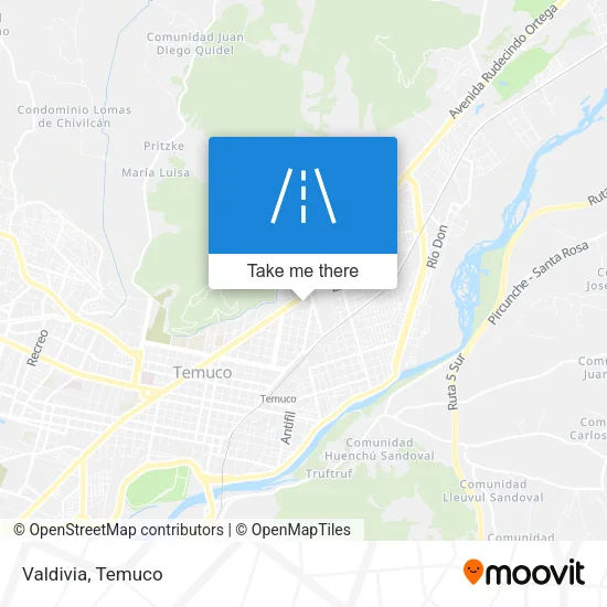Valdivia map