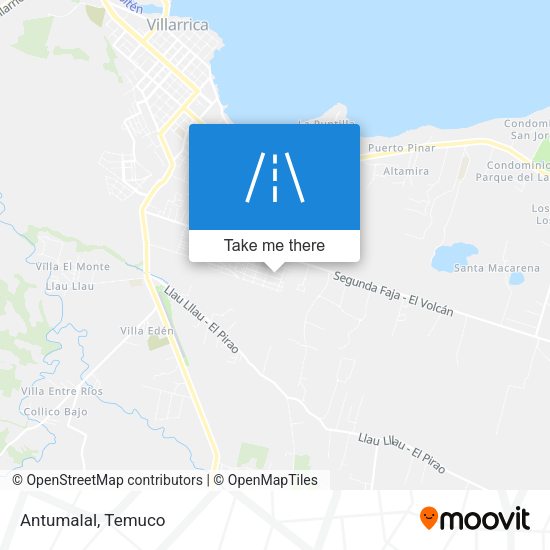 Mapa de Antumalal