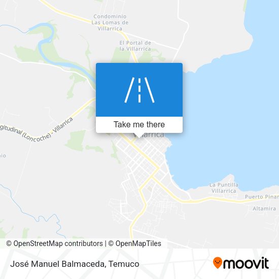 José Manuel Balmaceda map