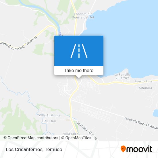 Mapa de Los Crisantemos