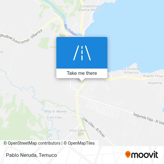 Pablo Neruda map
