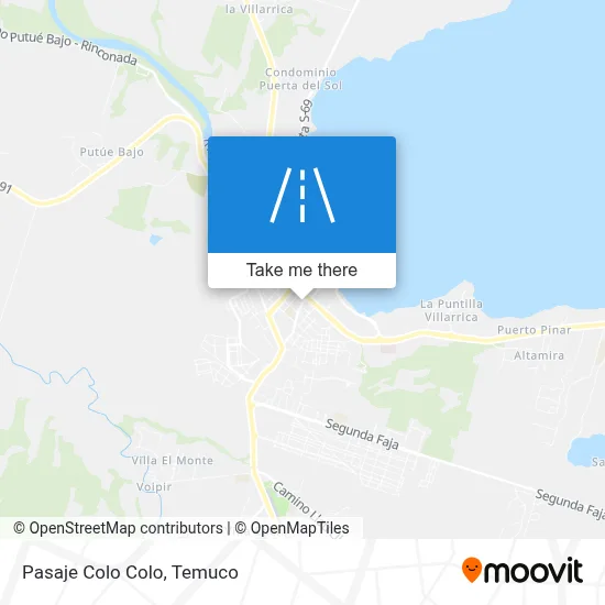Pasaje Colo Colo map