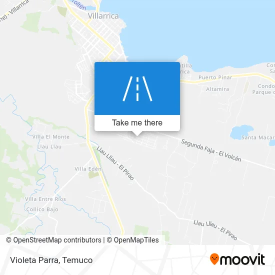Violeta Parra map