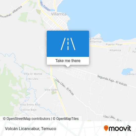 Mapa de Volcán Licancabur