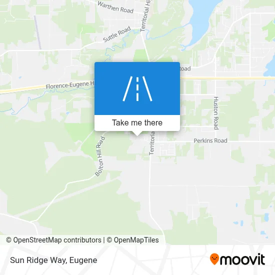 Sun Ridge Way map