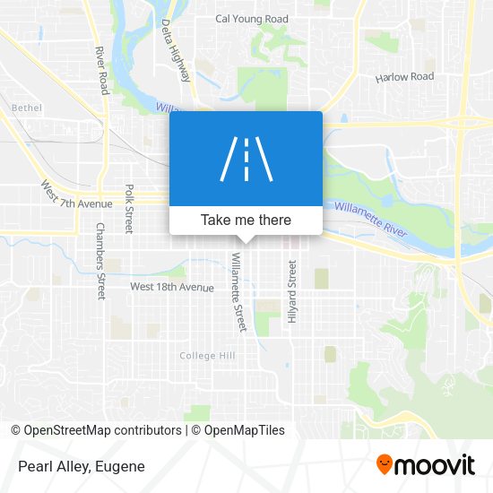 Mapa de Pearl Alley