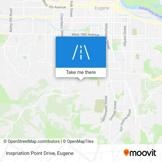 Mapa de Inspriation Point Drive