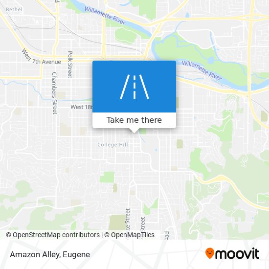 Amazon Alley map