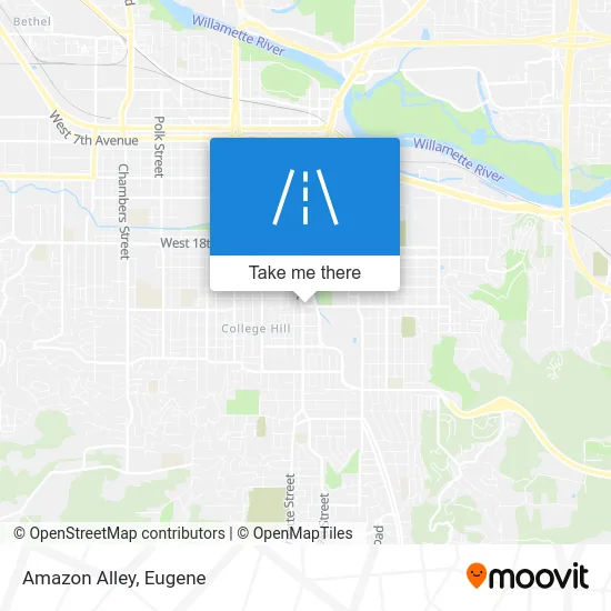 Amazon Alley map