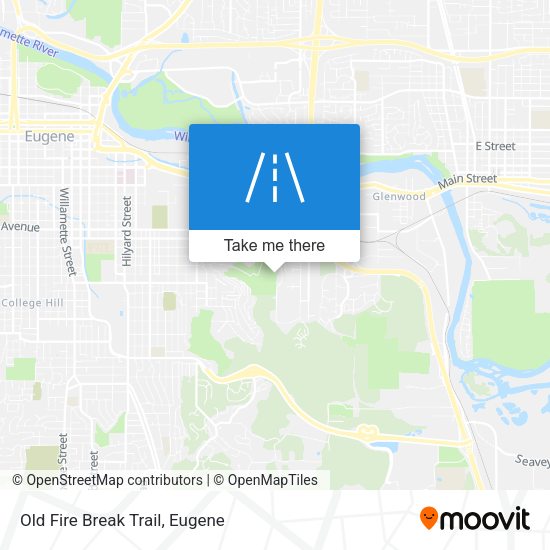 Mapa de Old Fire Break Trail