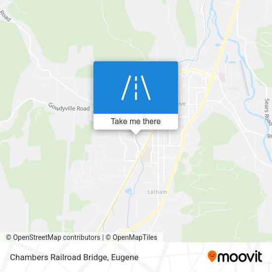 Chambers Railroad Bridge map