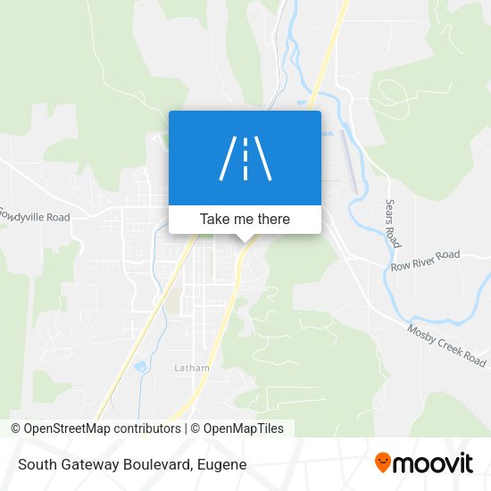South Gateway Boulevard map