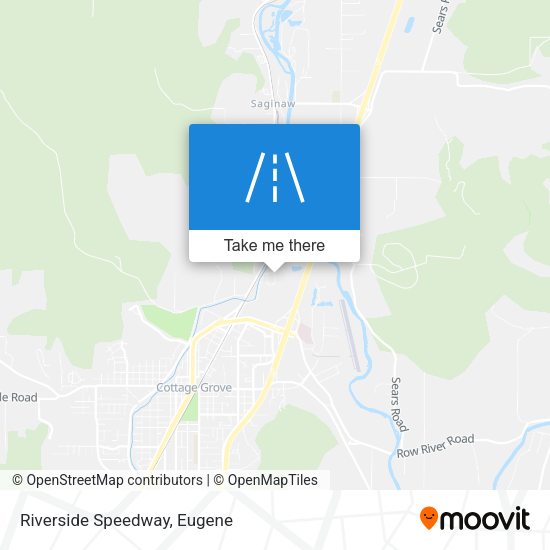 Mapa de Riverside Speedway