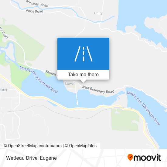 Mapa de Wetleau Drive
