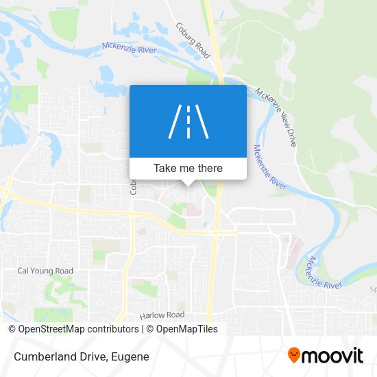 Mapa de Cumberland Drive