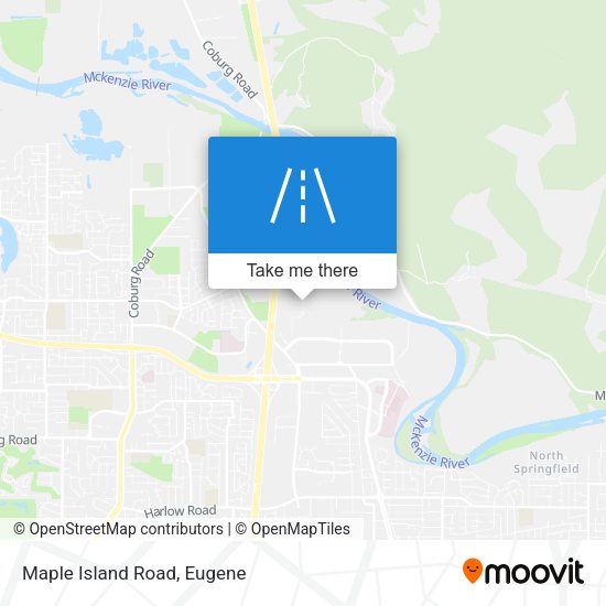 Mapa de Maple Island Road
