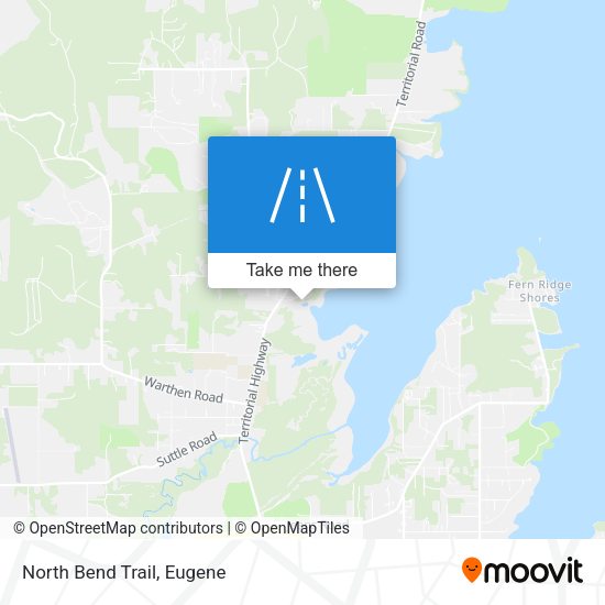 Mapa de North Bend Trail