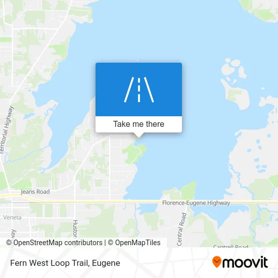 Fern West Loop Trail map