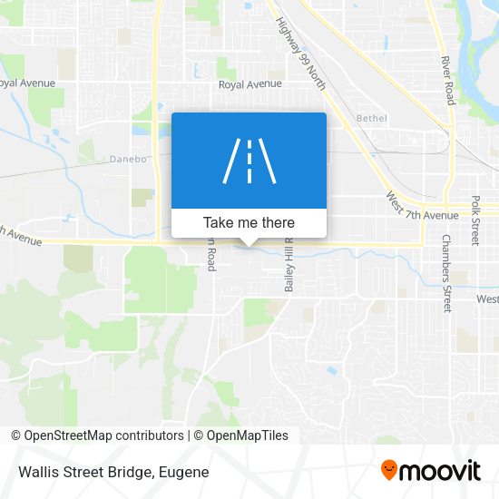 Mapa de Wallis Street Bridge