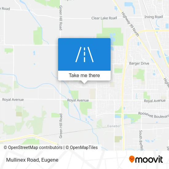 Mapa de Mullinex Road