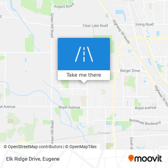 Elk Ridge Drive map