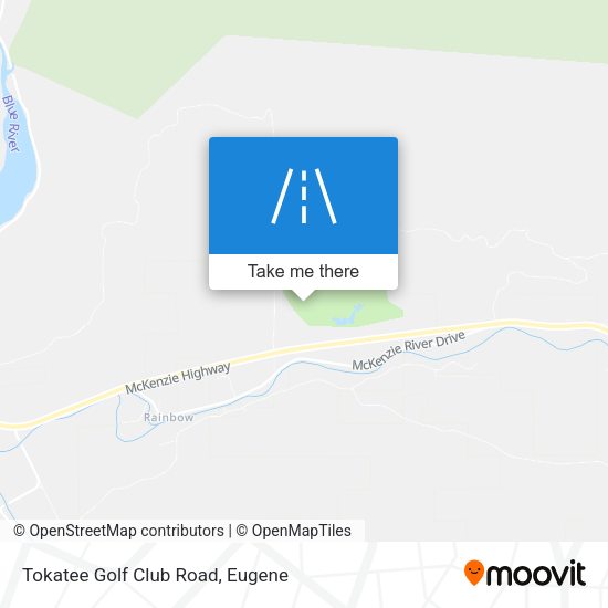 Mapa de Tokatee Golf Club Road