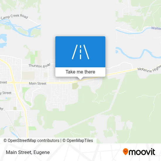 Main Street map