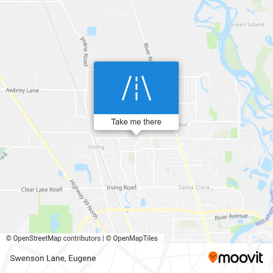 Swenson Lane map