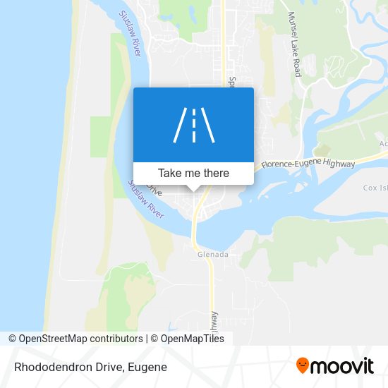 Rhododendron Drive map