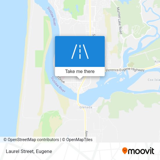 Mapa de Laurel Street
