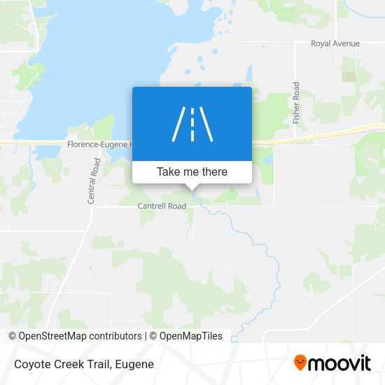 Mapa de Coyote Creek Trail